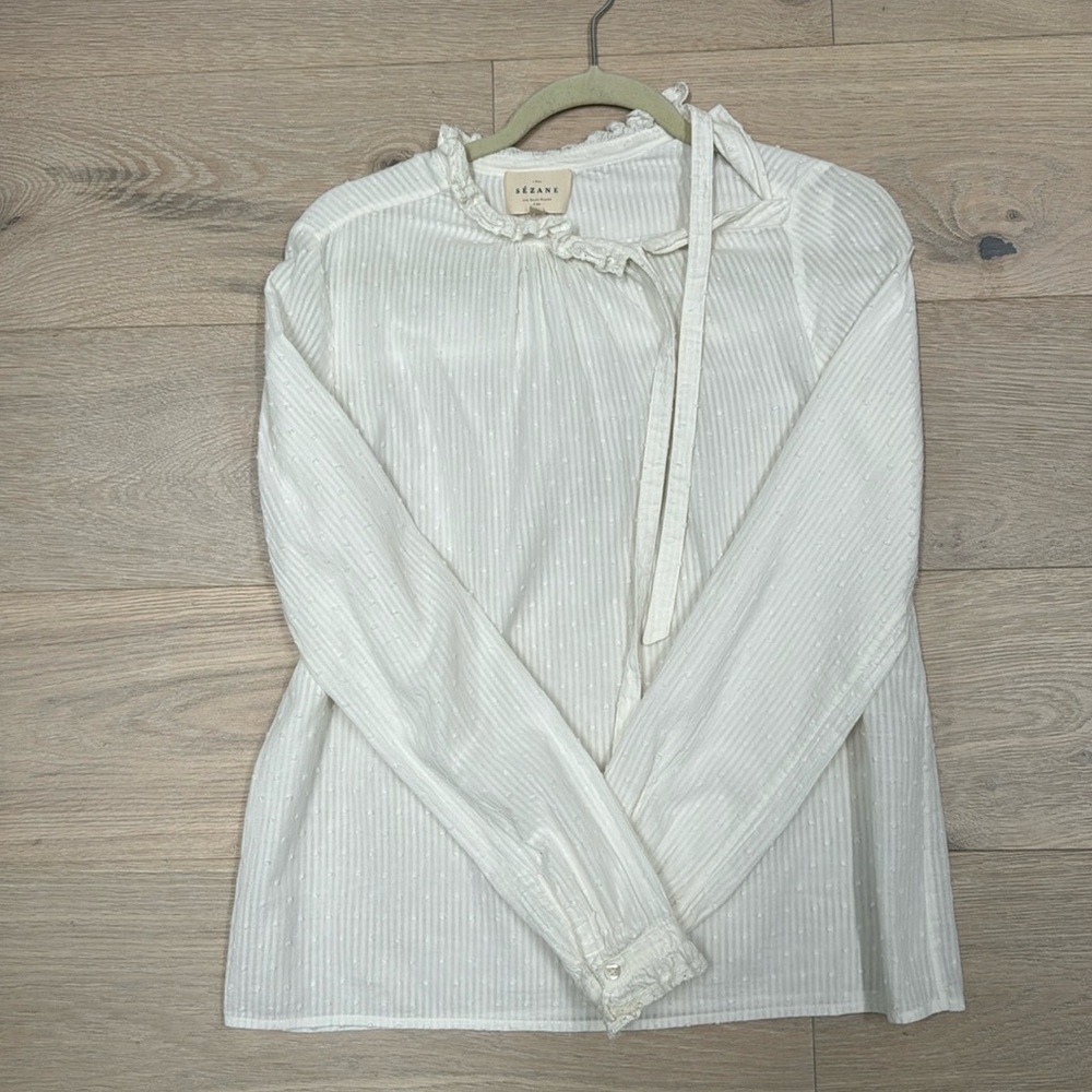 Sezanne Paris long sleeve blouse